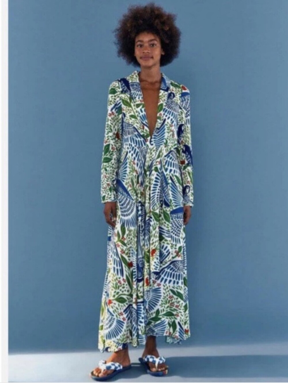 Farm Rio Macaw Flight Dress - Picture 2 of 13